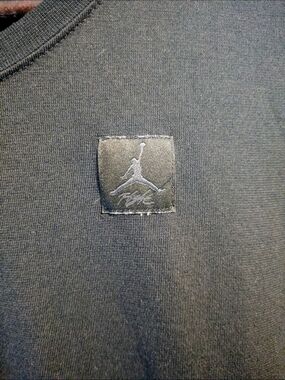 Jordan Black T-Shirt with Jumpman Logo